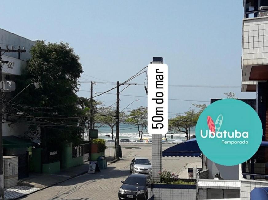 Apto 12-2 Com Churrasqueira - Beira Mar - Sirlei Ubatuba Zewnętrze zdjęcie
