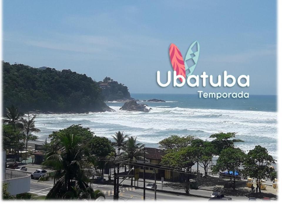 Apto 12-2 Com Churrasqueira - Beira Mar - Sirlei Ubatuba Zewnętrze zdjęcie