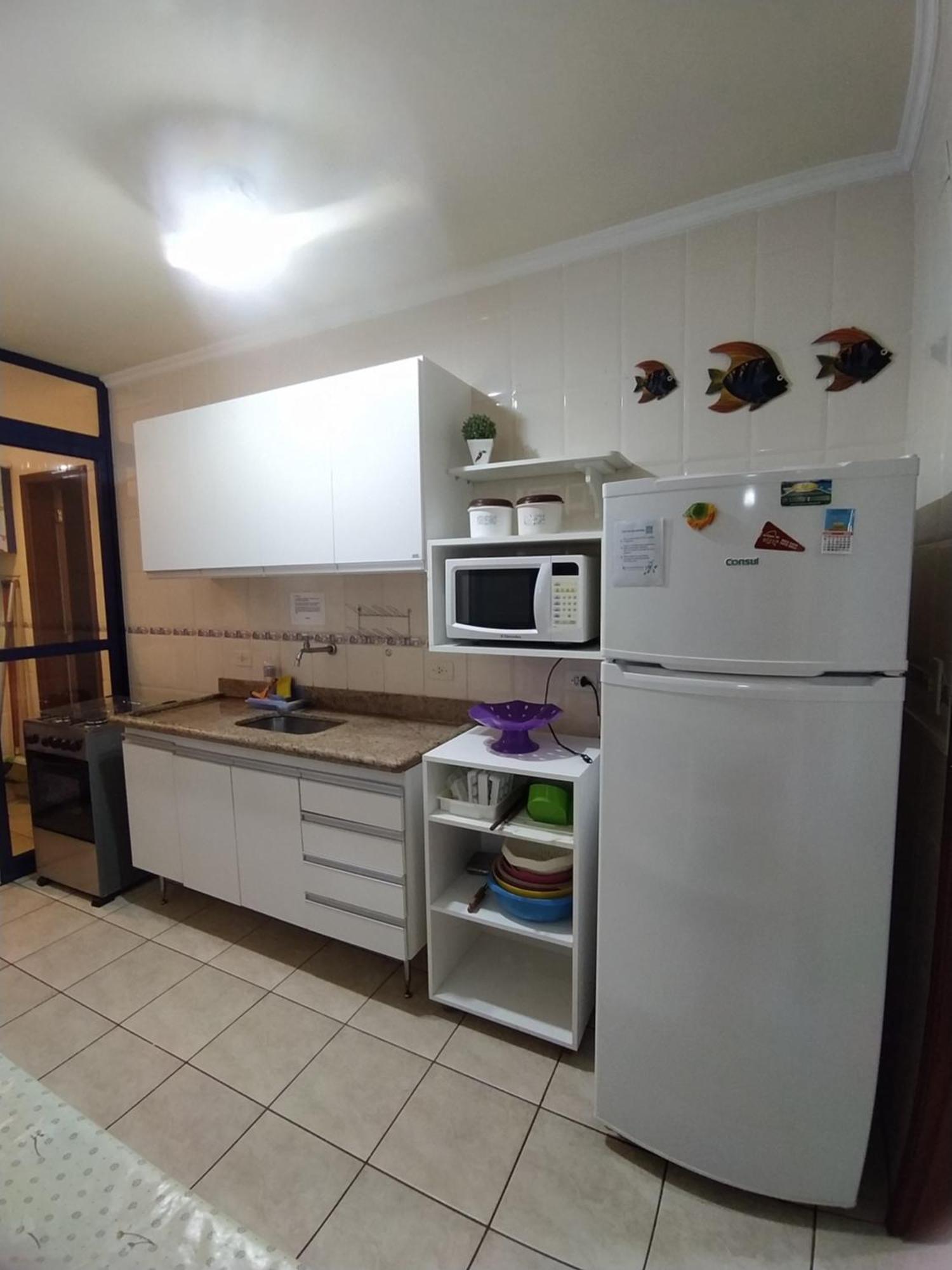 Apto 12-2 Com Churrasqueira - Beira Mar - Sirlei Ubatuba Zewnętrze zdjęcie